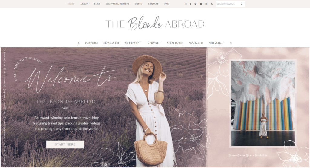 Blogs For Women - The Blonde abroad