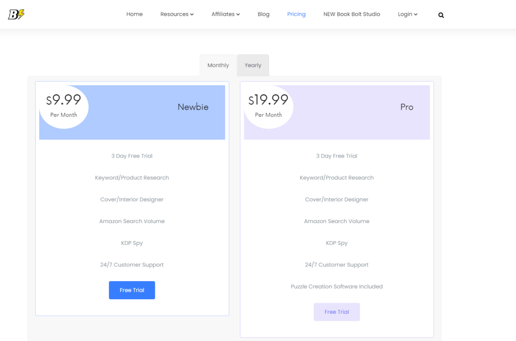 Pricing Plans