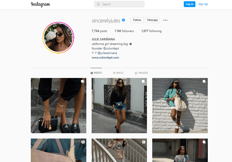 Julie Sarinana - Fashion Bloggers