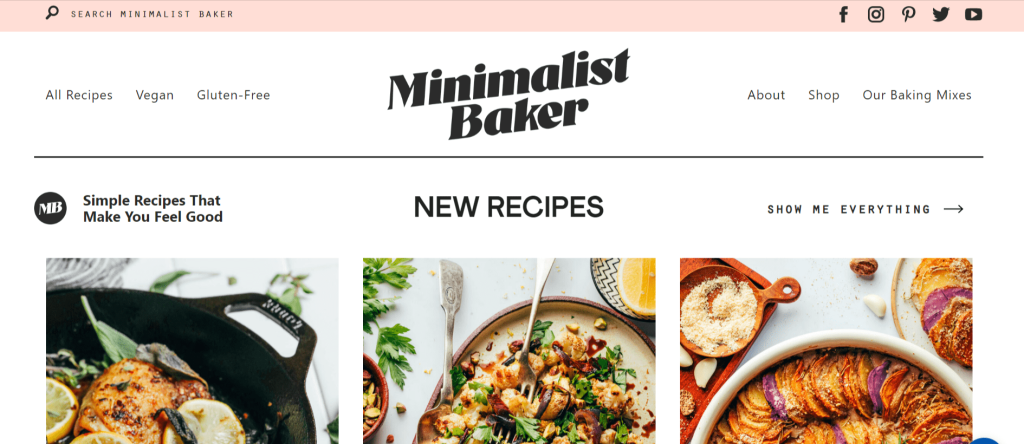 Minimalist baker - Food Bloggers To Follow