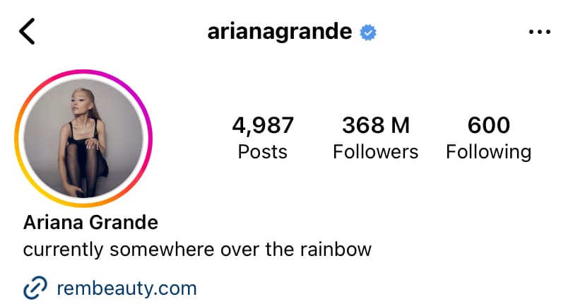 Ariana Grande Instagram 