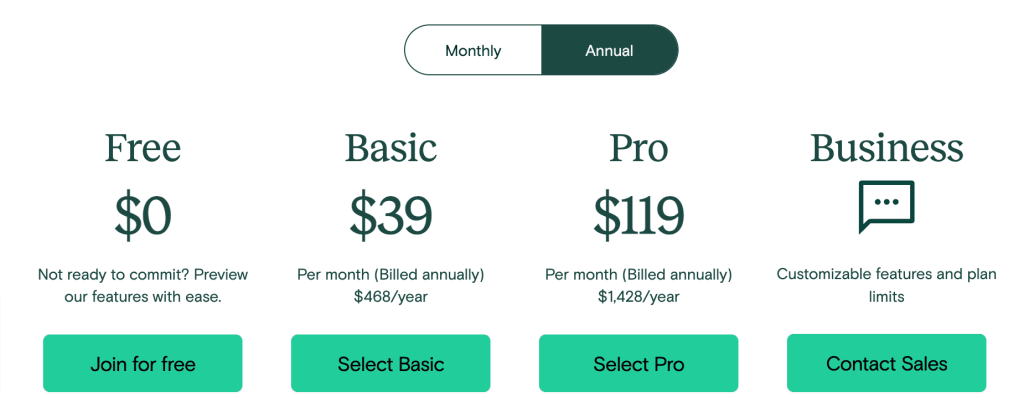 Teachable Pricing Plans