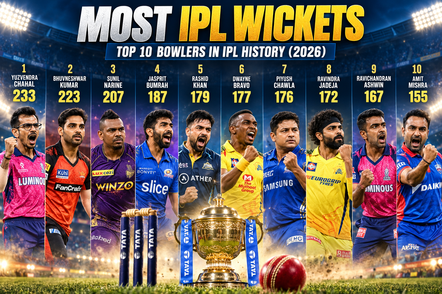 most ipl wickets
